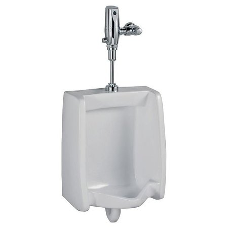 AMERICAN STANDARD Washbrook Series 6590001020 Urinal, 01 to 08 gpf, Vitreous China, White, 4 in RoughIn 6590.001.02